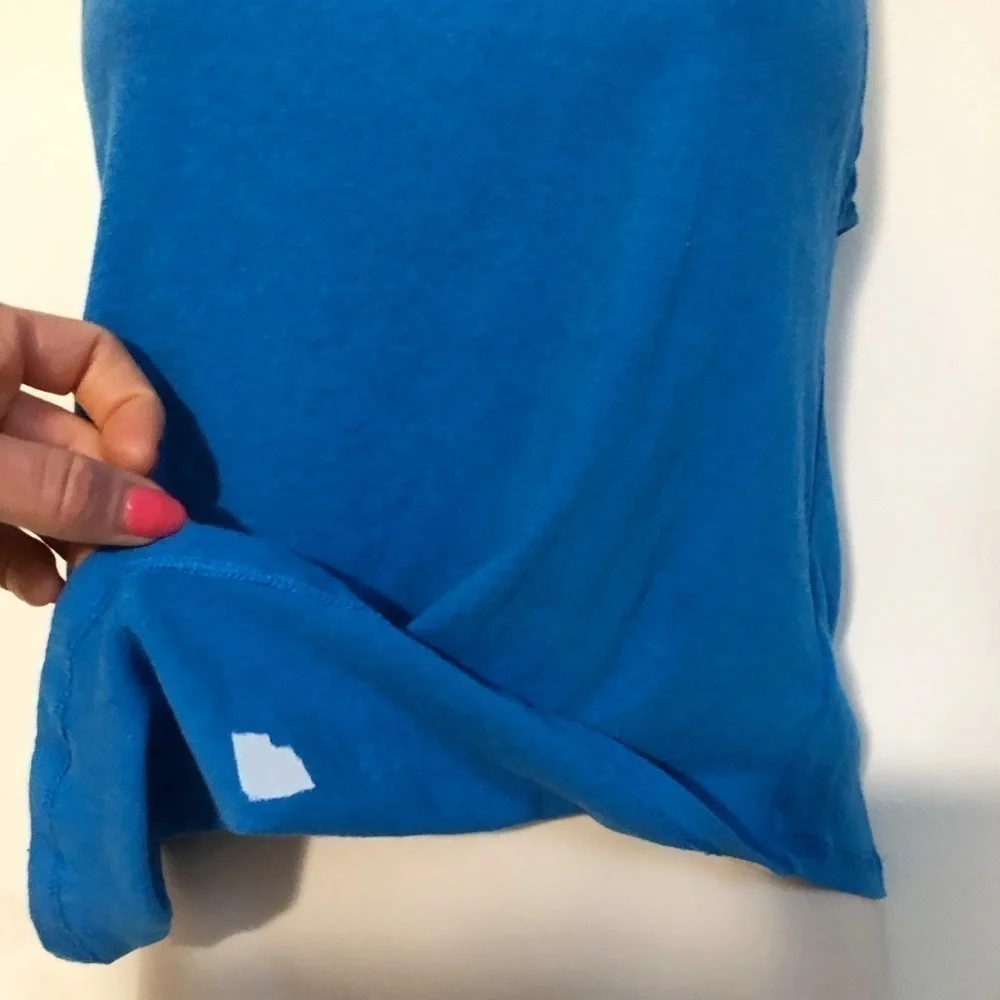 We The Free People blue pullover tank top small